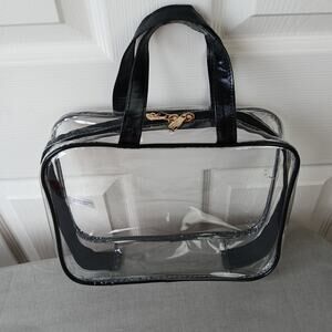 Clear Tote Bag 10"W x 8"H x 3"D unisex stadium approved sport concert